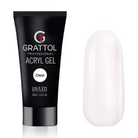 Grattol Acryl Gel 01 Clear, 30 мл  [годен до 8.25]